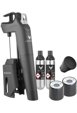 Coravin Timeless Three Plus Wine Preservation System- Black