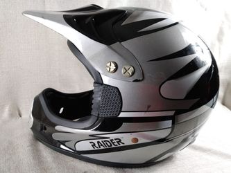 PRAIDER helmet motorcycle A-625 head protection visor dirtbike Size L.