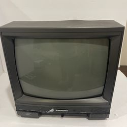 Panasonic Professional Video Monitor  CT1384VY TV with RF input CRT Retro Gaming