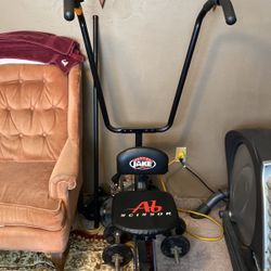 Elliptical and body by jake sit up machine