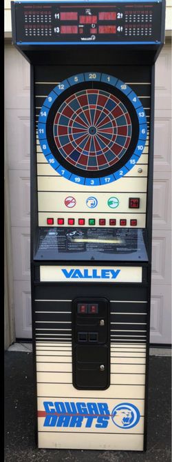 Valley Cougar Darts Arcade Machine
