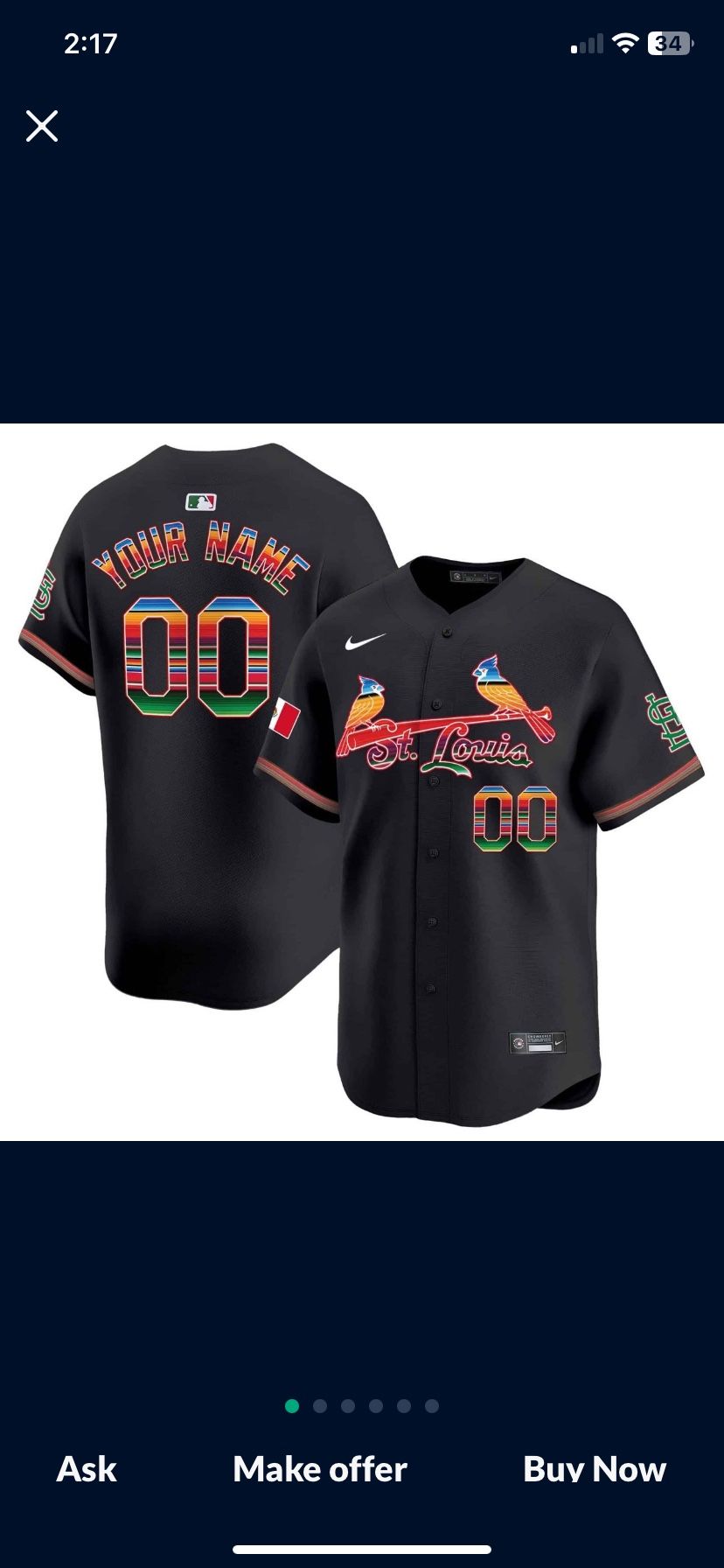 Cardinals Customized Jerseys