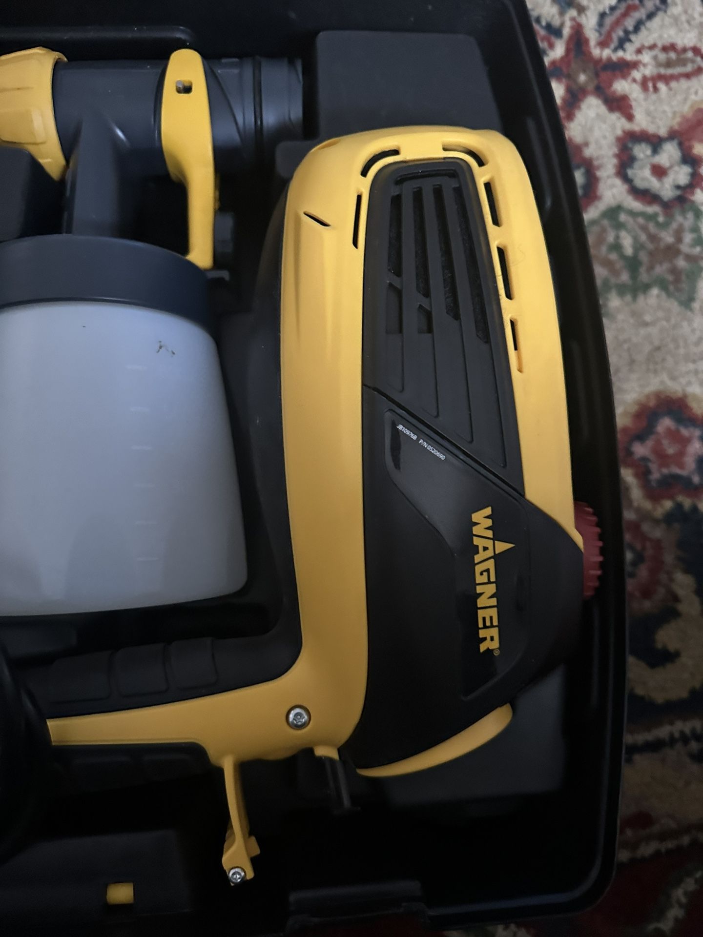 Wagner Flexio 3000 HVLP Paint Sprayer With Hard Case MODEL: 0529121 i don’t think my father in law used it at all. Tools & Machinery