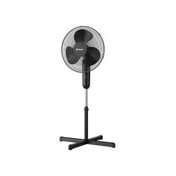 Pedestal Fan, 24.6"D (16" Blade Span), 80° Oscillation, 3 Speeds, Adjustable Height & Head Tilt