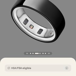 Oura Ring 4 (Size 10-Black)  