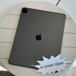 Apple IPad Pro 12.9 4th Gen Tablet - Pay $1 DOWN AVAILABLE - NO CREDIT NEEDED