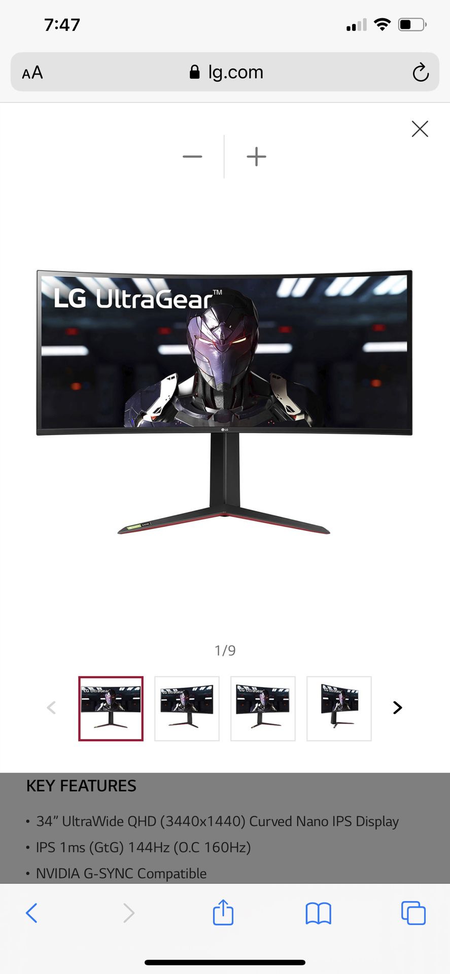 Brand New LG Ultra Gear