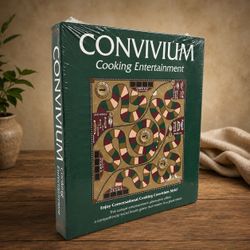 Vintage 2001 Convivium Cooking Entertainment Board Game Sealed NOS