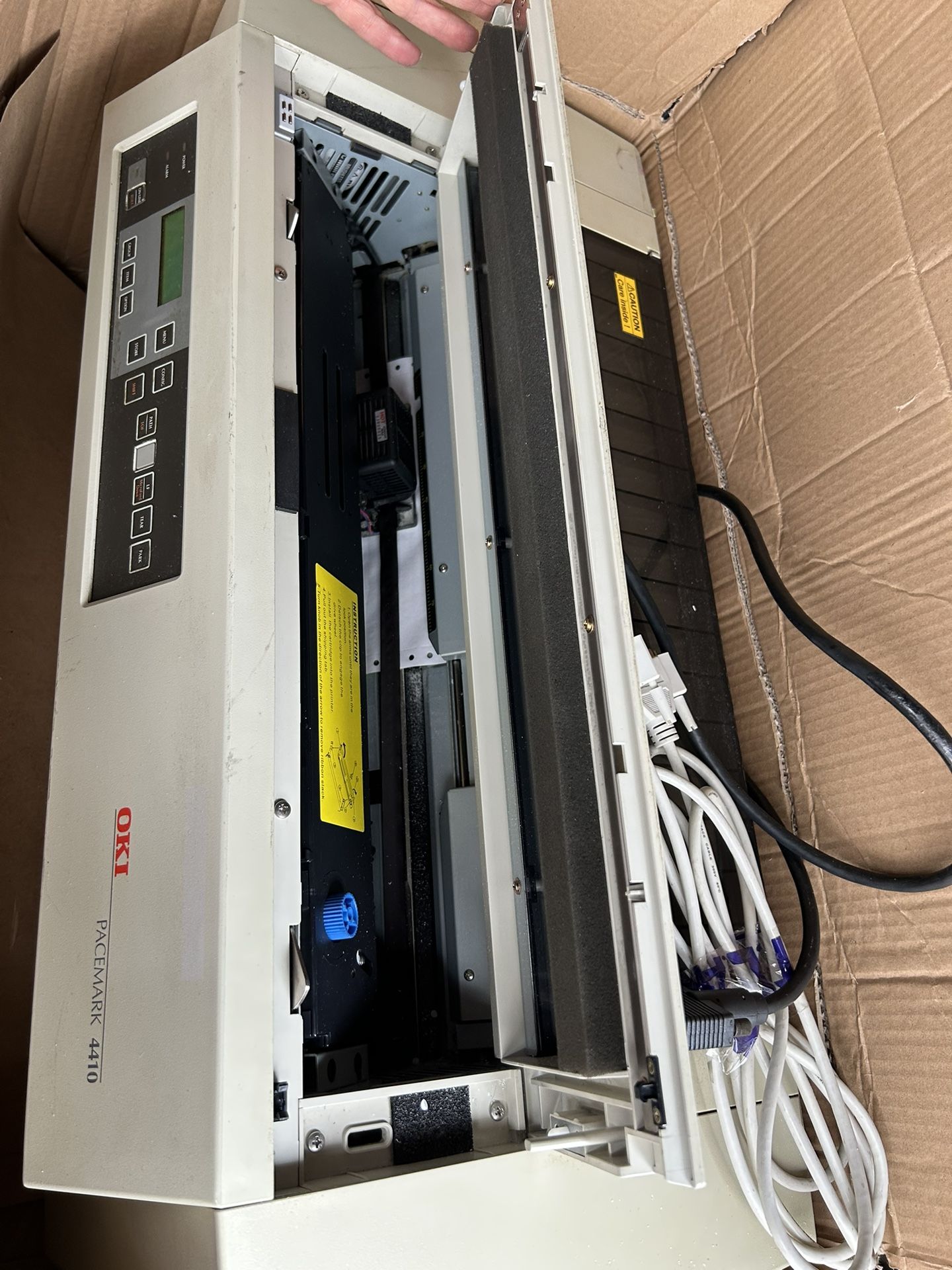 OKI Pacemark Tractor Feed Invoice Printer