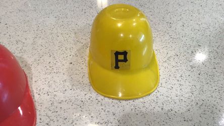 Early 1970’s sticker logo Dairy Queen baseball helmets