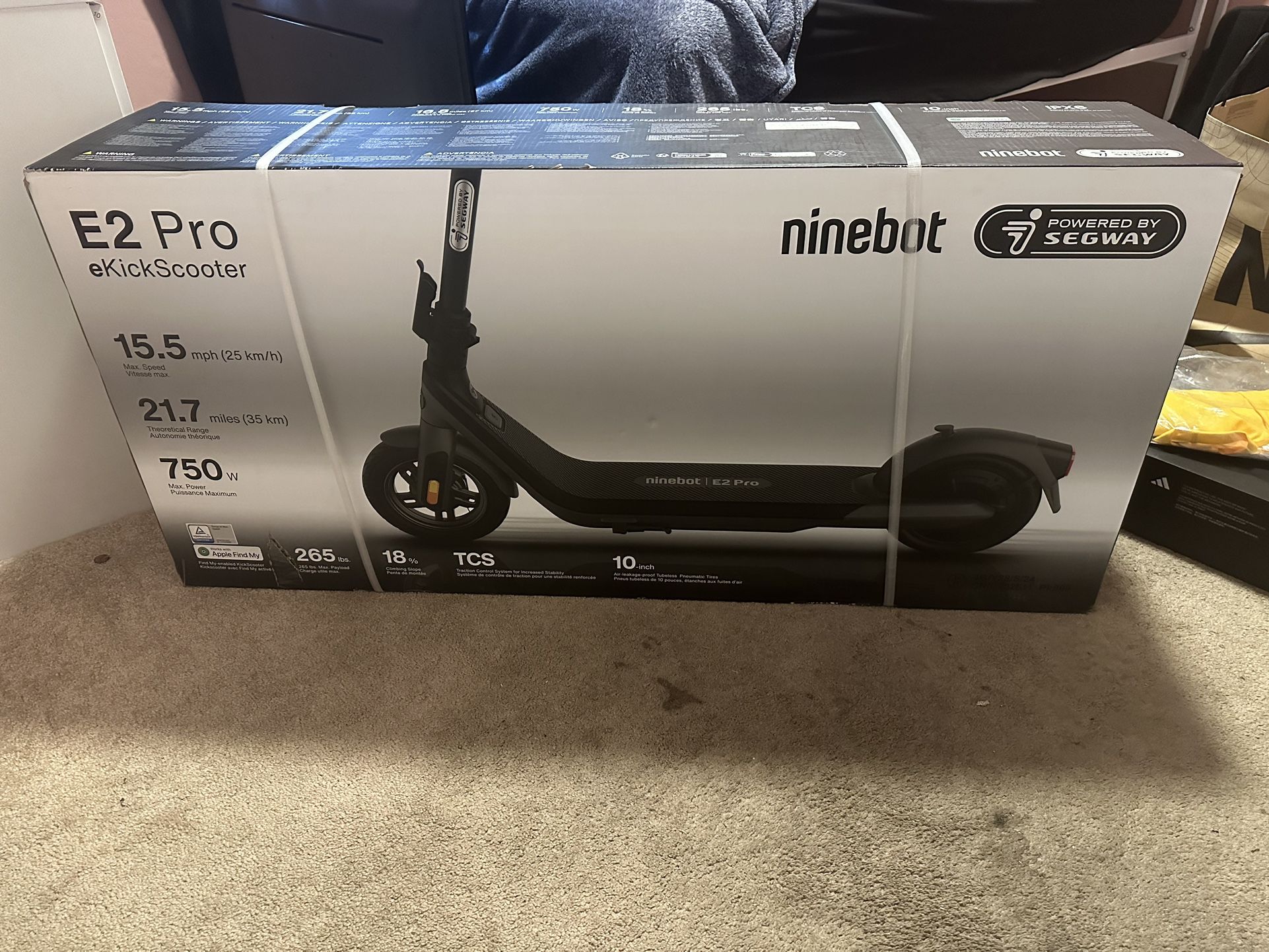 Ninebot eKick Scooter E2 Pro
