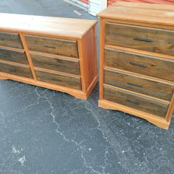 ✨ Vintage Solid Wood Dresser + Chest Set 💎 Flipper’s Dream! ✨
