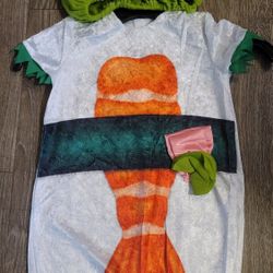 Infant sushi Halloween costume 