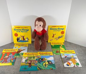 Curious George Plush and Books