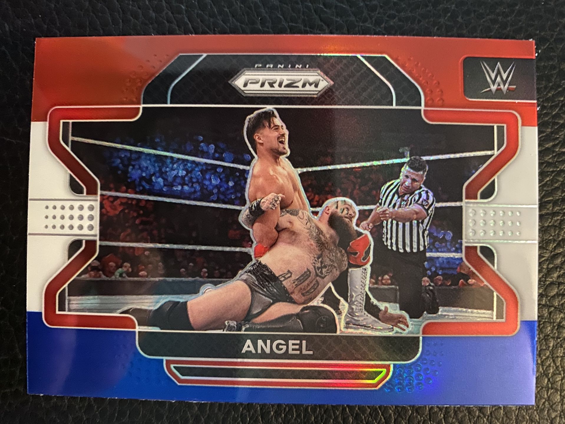 ANGEL 2022 PANINI PRIZM WWE #57 RED WHITE & BLUE PRIZM!