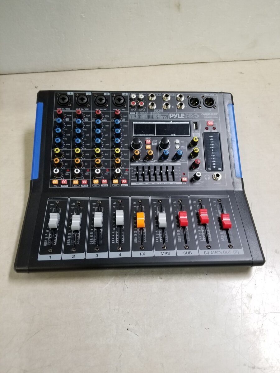 Pyle 4 Channel Bluetooth Mixer