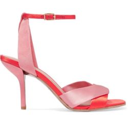 Diane von Furstenberg Fiona heel (suede /satin)