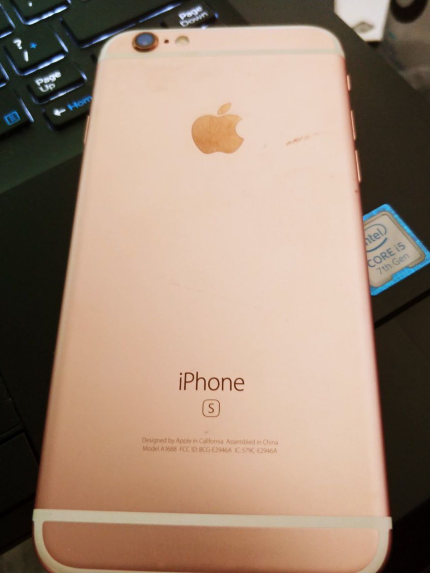 Pink Sprint Iphone 6s 32 G.