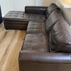 Brown couch