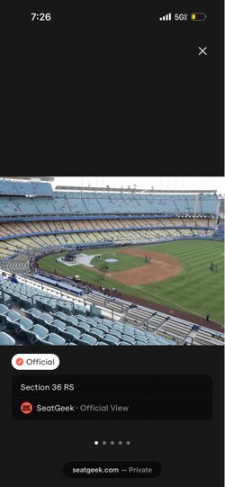 Tickets for tomorrow