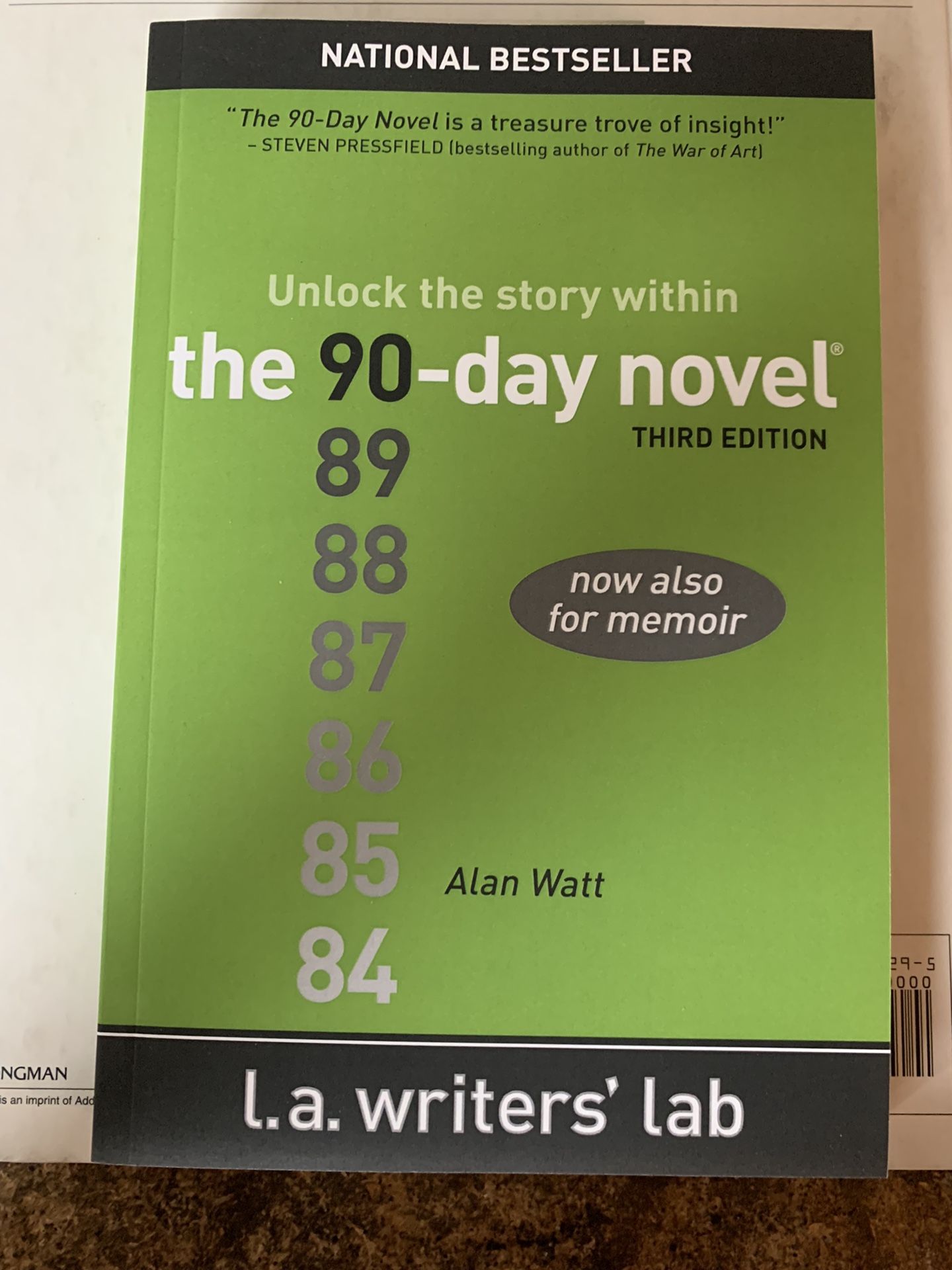 NEW 90 Day Novel By Alan Watt