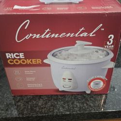 Continental 6-Cup Rice Cooker