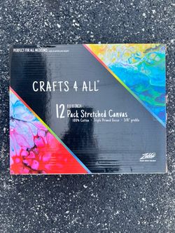 12 new in the box 8x10 canvases
