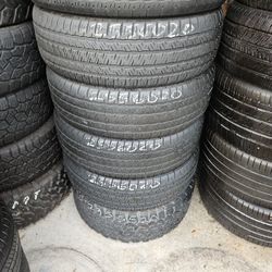 Set 255/60/20 Used Tires