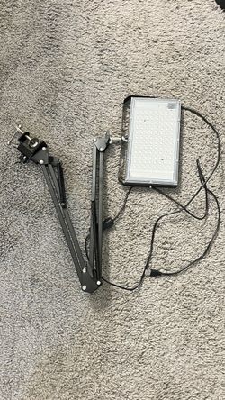 LED Video Light with Adjustable Arm Mount