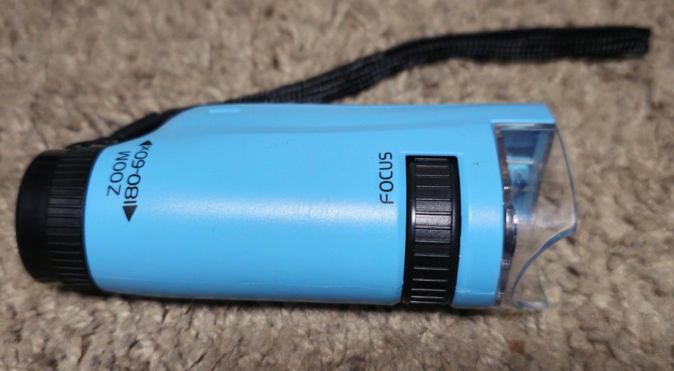 Portable Microscope, Pocket Microscope for Kids,Mini labsters Portable