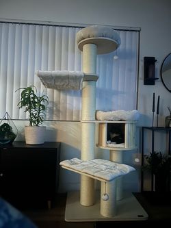 Tall Multi-Level Cat Tree Tower