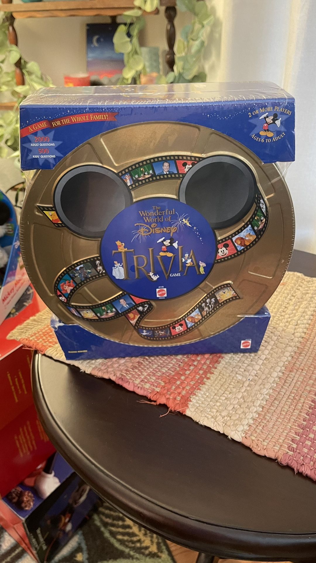 1997 The Wonderful World Of Disney Trivia Game