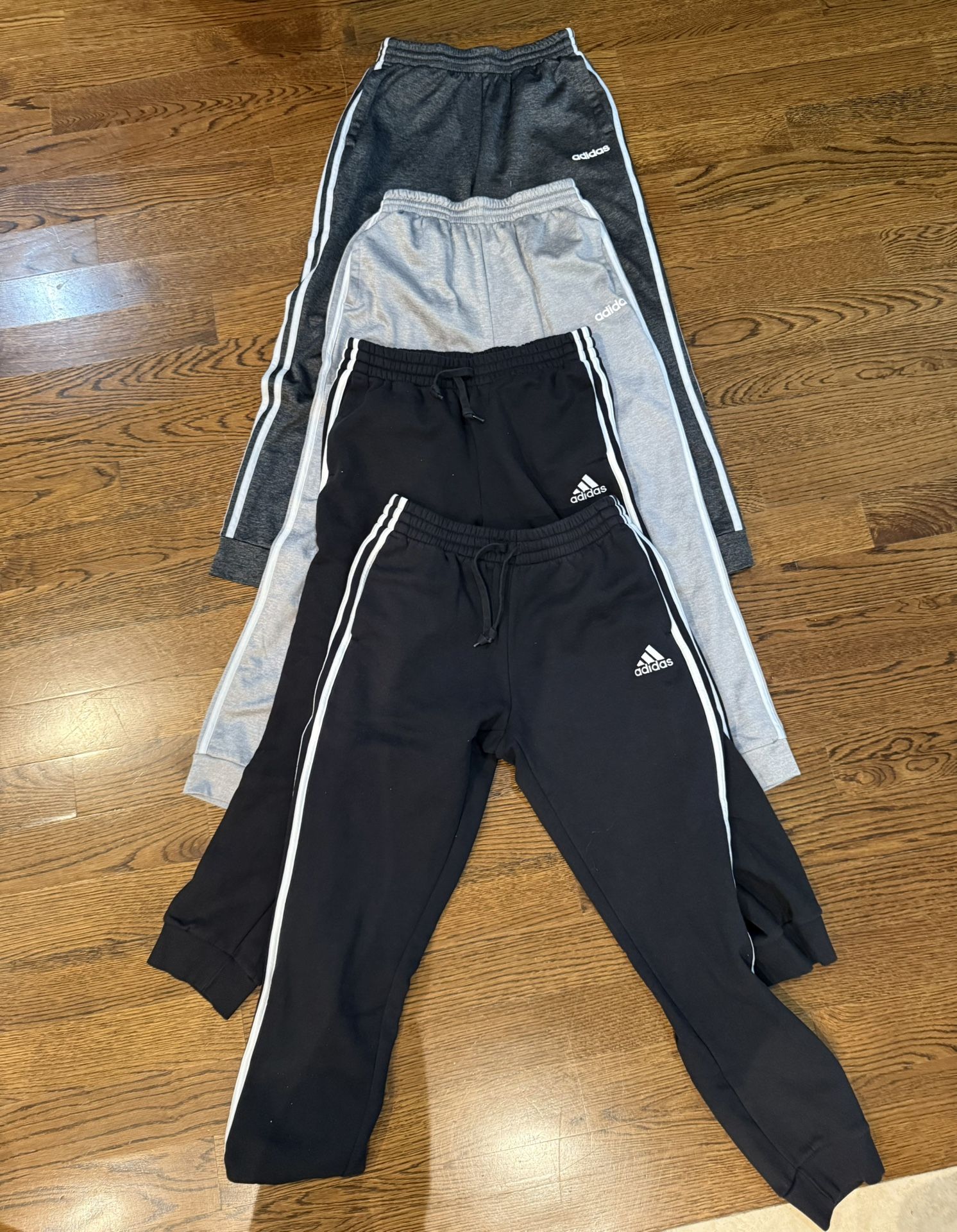 Adidas Men’s Track Pants – Set of 4 – Excellent Condition