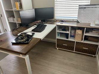 L Shape Work desk