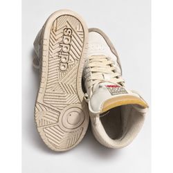 Adidas High-Top Sneakers White Vintage