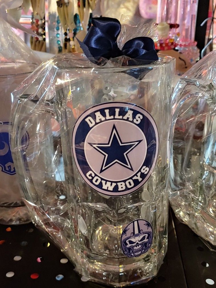 Cowboys Beer Mug $15