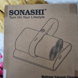 NEW Sonashi Mattress Vacuum Cleaner – UV Light + Powerful Suction – Dust Mite Remover