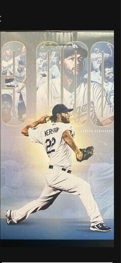 Clayton Kershaw 3000 STRIKEOUTS BOBBLEHEAD