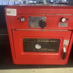 Red Outdoor Convection Oven