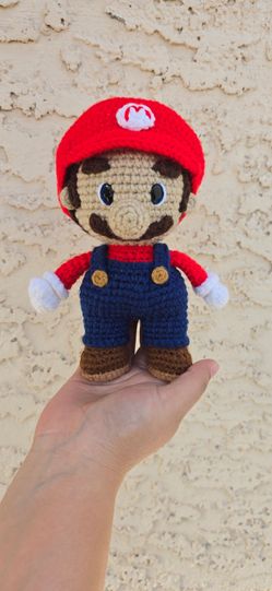 Mario, crochet amigurumi