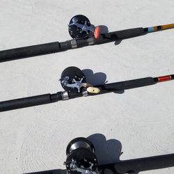 Ocean Rods with Reels