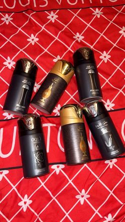 Arabic Concentrated Perfumed Body Sprays – Set of 6