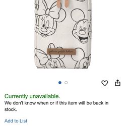 Disney Mickey & Minnie Petunia Pickle Bottom Bottle/snack Holder