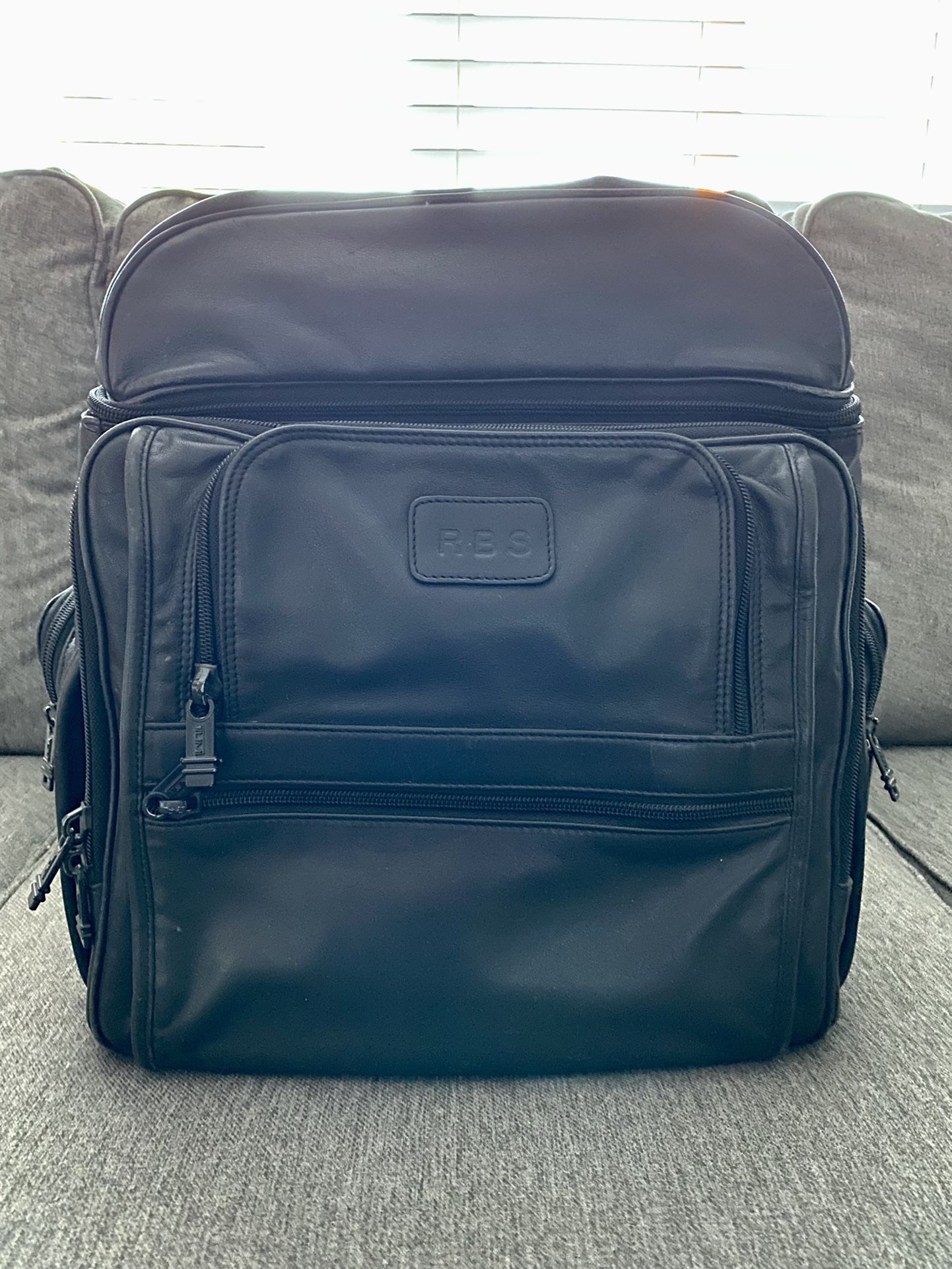 Tumi 9640D3 Vintage Alpha All Napa Leather Laptop Backpack