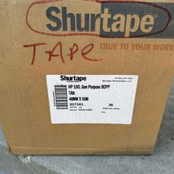 Box  Of 36 Rolls Of Tape New Nuevos