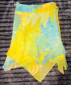 Women's Banana Republic, side tie, floral skirt, size 4