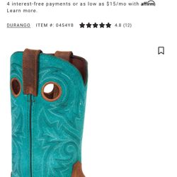 Womens Rebel by Durango Western boots