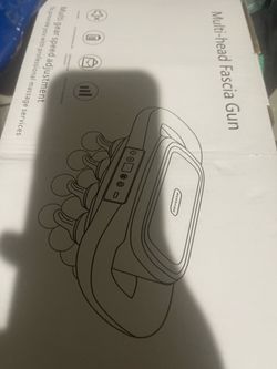 Multi head fascia gun