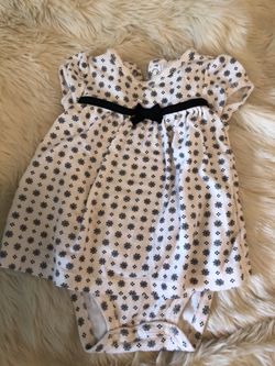 Baby girl onesie dress