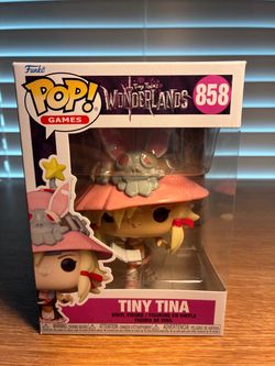 Funko Pop! Games Tiny Tina Vinyl Figure #858 Tiny Tina Wonderlands Series
